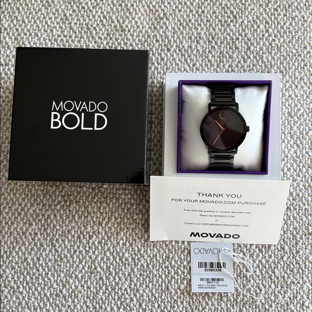 New without tags Movado Bold Women’s Watch - Picture 4 of 8